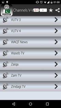 TV Channels Pakistan स्क्रीनशॉट 12