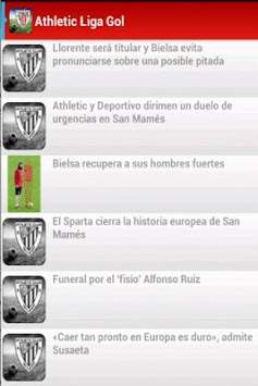 Athletic Liga Gol screenshot 1