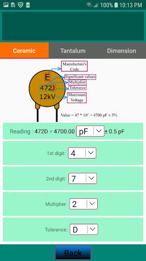 SMD Resistor Code screenshot 8