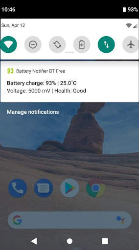 Battery Notifier BT  <Android9 screenshot 4
