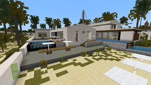 Millionaire Beach Mansion Mod For Minecraft screenshot 5
