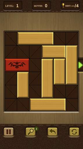 Unblock Me, Red Wood Free screenshot 1