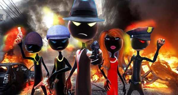 Legend Stickman Shadow Warrior Gangster screenshot 1