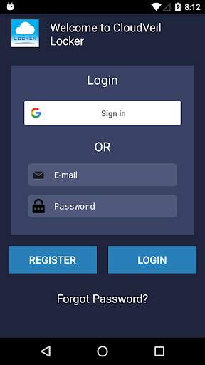 CloudLocker screenshot 1