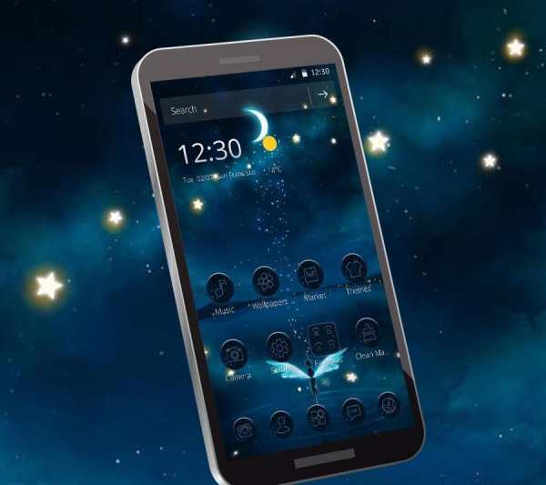 Moon Light Star Boy Theme screenshot 3