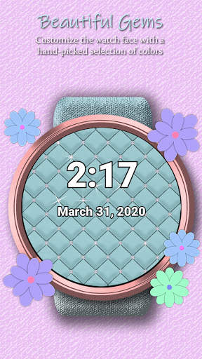 Beautiful Gems - Smartwatch Wear OS Watch Faces screenshot 2