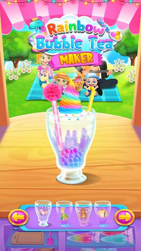 Rainbow Bubble Milk Tea Maker screenshot 6