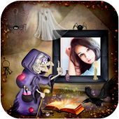 Halloween photo frames icon