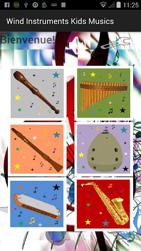 Wind Instruments Kids musics screenshot 1