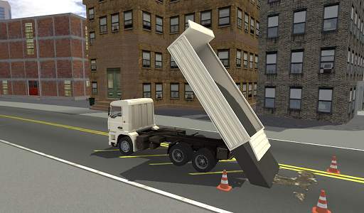 Truck Simulator 3D 2015 screenshot 5