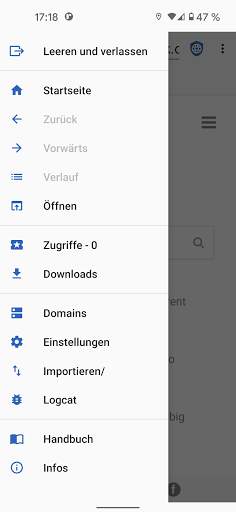 Privacy Browser screenshot 2
