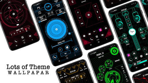 Hi-tech Themer Launcher 2022 screenshot 3