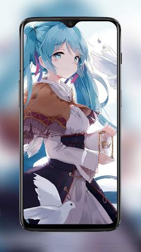 Hatsune Miku Anime Live Wallpapers Collection screenshot 2