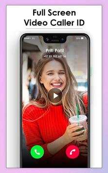 Full Screen Video Caller - True Caller ID स्क्रीनशॉट 5