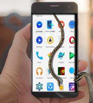 Snake off screen joke - snake moving on screen screenshot 1