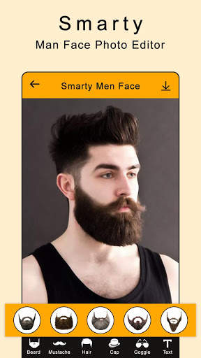 Smarty Man Face Maker : Man Mustache Photo Suit screenshot 1