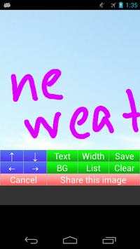 Handwriting de Share photos! screenshot 3