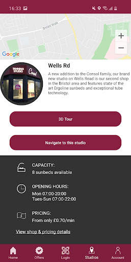 Consol Tanning Studios screenshot 3
