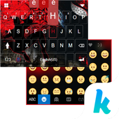 Dark Spider Keyboard Theme – New Phone Wallpaper أيقونة