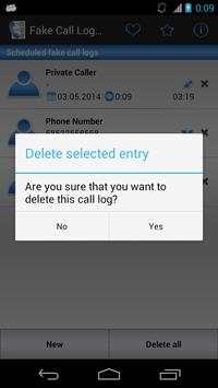 Fake Call Log screenshot 5