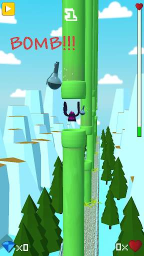 Flappy Crow 3D screenshot 5