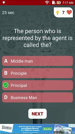 Business Law Quiz screenshot 5