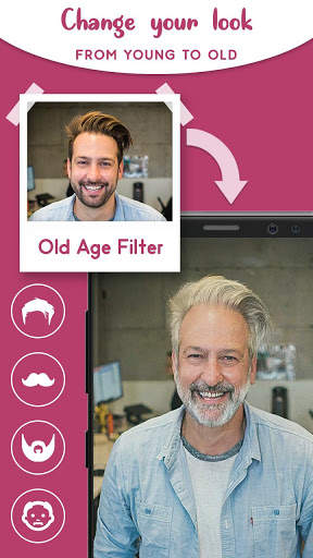 Old Age Face effects App: Face Changer Gender Swap screenshot 3