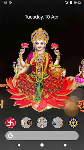 4D Lakshmi Live Wallpaper screenshot 1
