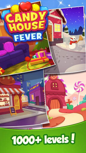 Candy House Fever - 2021 free match game screenshot 5