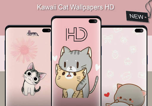 Kawaii Cat Wallpapers HD screenshot 1