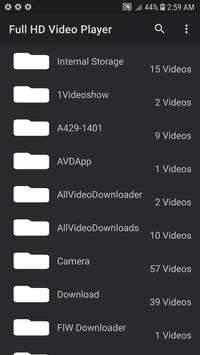Full HD Video Player screenshot 2