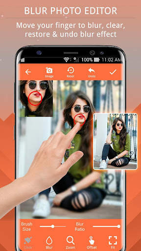 Blur Photo Editor - DSLR Blur Image Background screenshot 1