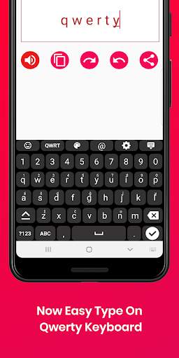 Qwerty English Keyboard : Infra Keyboard screenshot 2