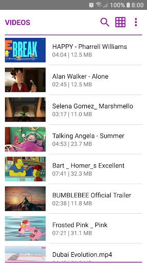 Secure Video Player screenshot 1