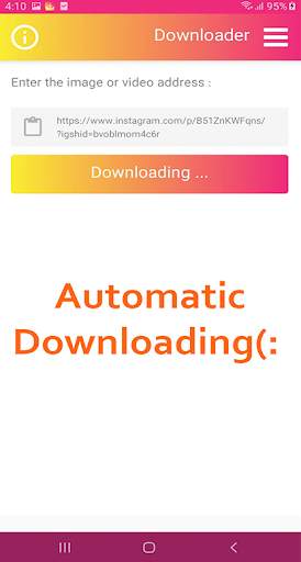 Downloader for Instagram screenshot 3