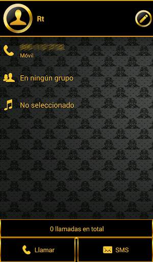 THEME BLACK GOLD 2 FR EXDIALER screenshot 3