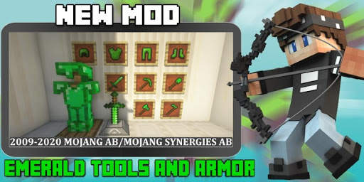 Mod Emerald Items   Map for Craft screenshot 1