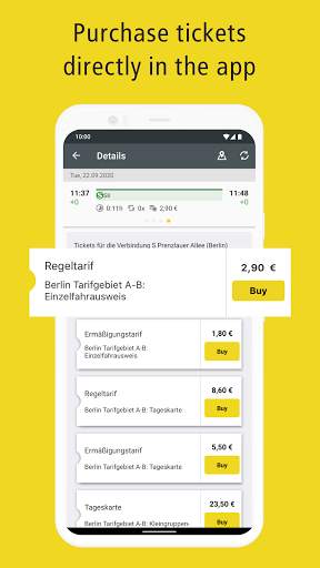 BVG Fahrinfo: Bus, Train, Subway & City Map Berlin screenshot 5
