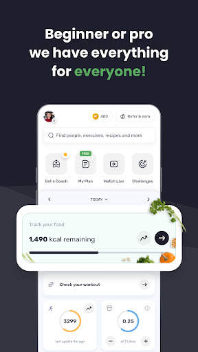 Fittr Health & Fitness Coach скриншот 4