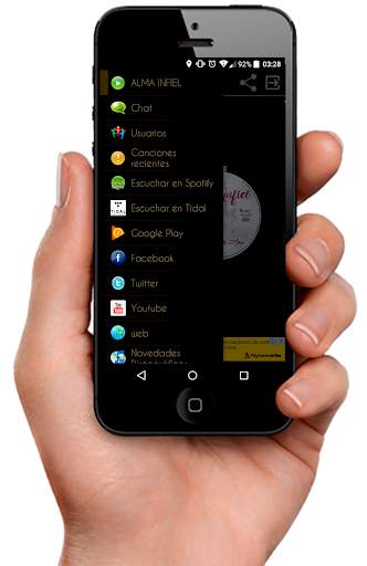 ALMA INFIEL app screenshot 2