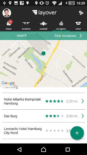 Layover App screenshot 3