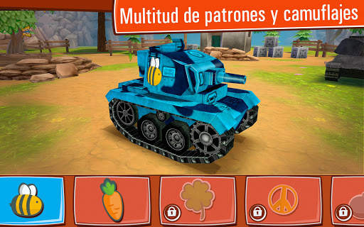 Toon Wars: Juegos de Tanques Multijugador Gratis screenshot 4