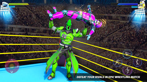 Robot Ring Fighting 2020: Robot Fighting Games screenshot 1