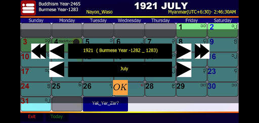Myanmar Calendar 2022 screenshot 4