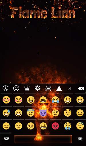 Flame Lion Wallpaper HD Theme screenshot 4