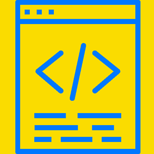 Visual Code Editor for HTML, CSS, JavaScript icon