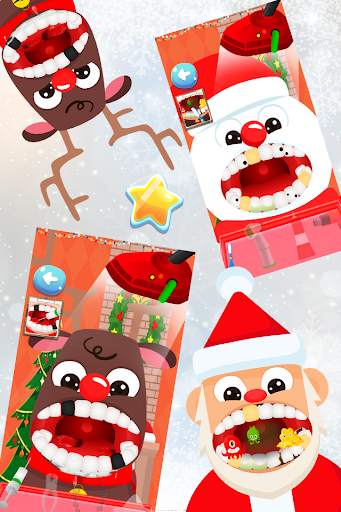 Dentist Christmas Doctor Game screenshot 4