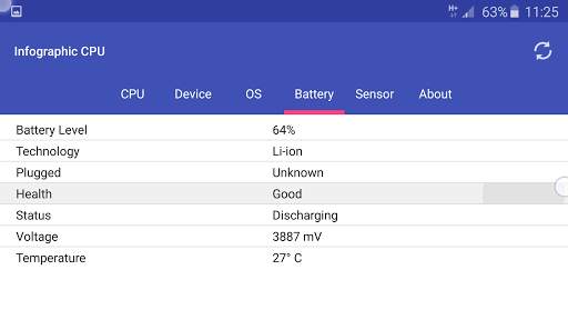 CPU X : Infographic CPU 11 تصوير الشاشة