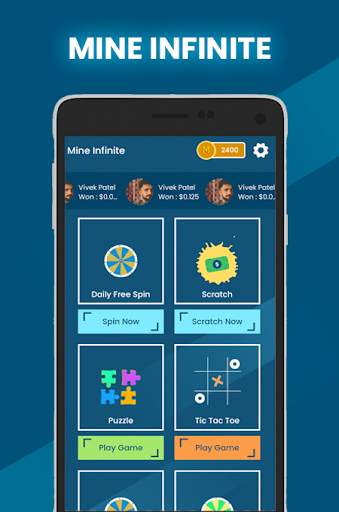 Mine Infinite: Earn Cash Games screenshot 1