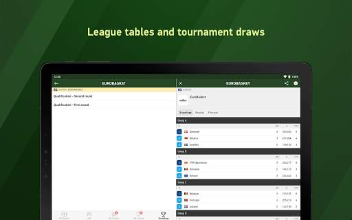 Basketball 24 - live scores screenshot 10